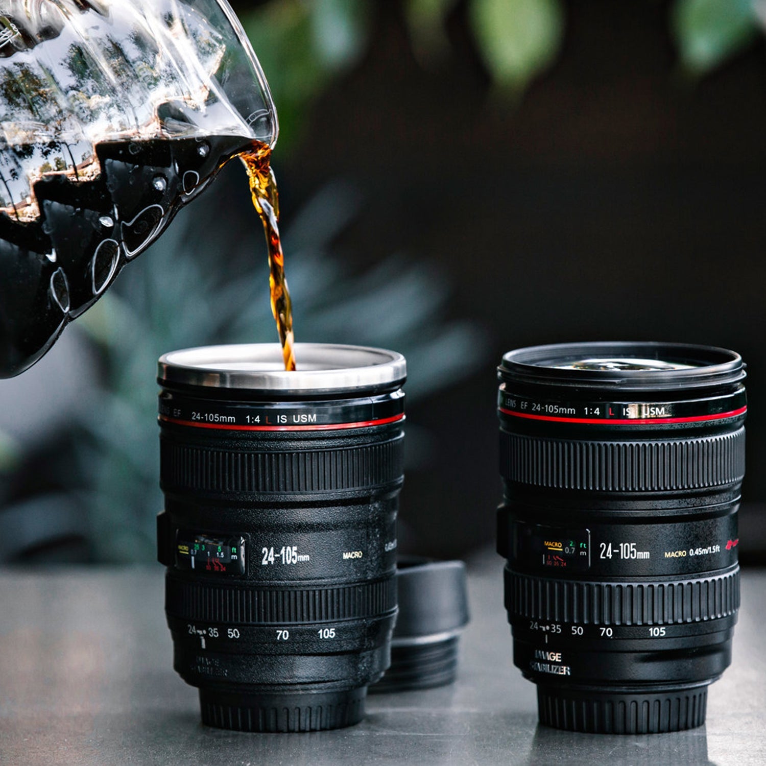 4763 Plastic Camera Lens Stainless Steel Coffee Mug 4763 Plastic Camera Lens Stainless Steel Coffee Mug